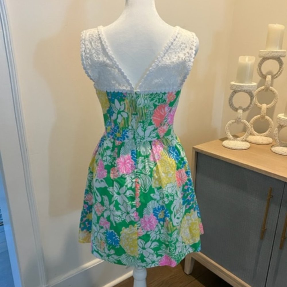 Lilly Pulitzer Raegan dress size 0 NWT has pockets - Picture 2 of 9